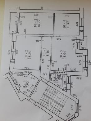Parduodamas 78,71 kv.m. Trijų kambarių Butas miesto centre Gegužės g.  Klaipėda-0