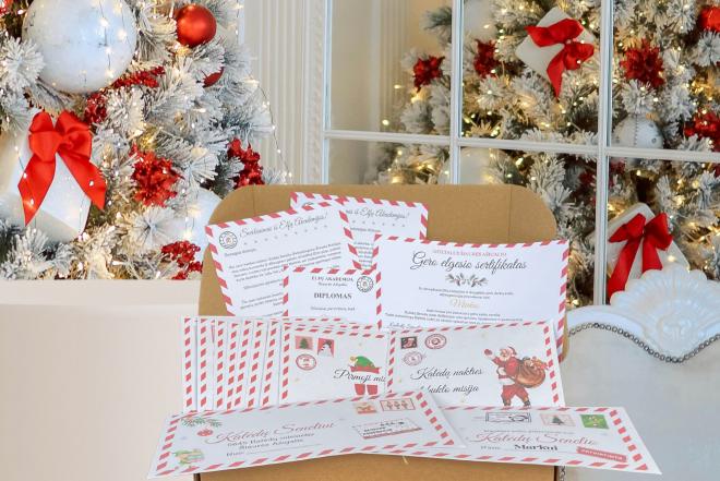 Kalėdinė dėžutė nuo Kalėdų Senelio-0