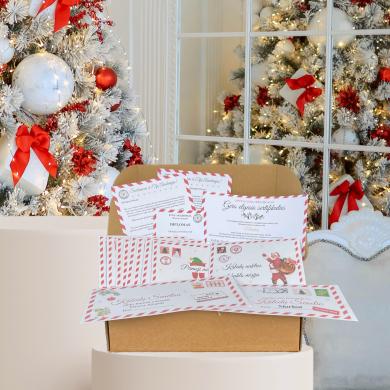 Kalėdinė dėžutė nuo Kalėdų Senelio-0