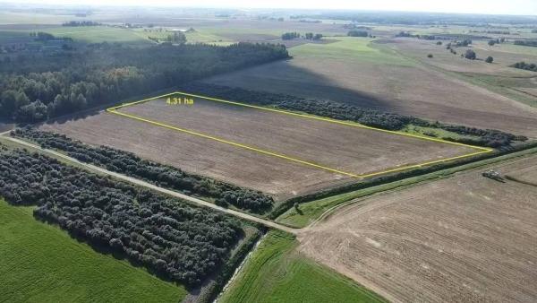 Parduodamas 4,31 ha sklypas Kauno r., Taurakiemio sen., Vyčiaus k.-0
