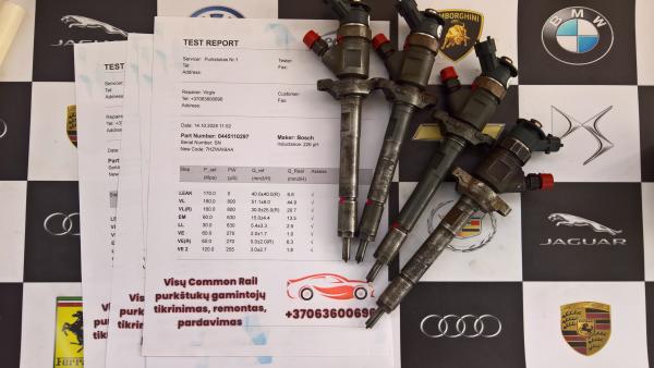 Kuro purkštukai Citroen-Berlingo. 0445110297-0