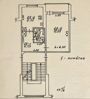 Parduodamas jaukus 1 kambario butas Kėdainiuose, Gegučių g. 19-6