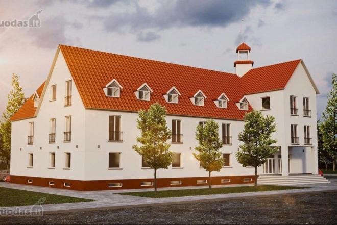 Parduodamas Pastatas Kretingos raj. Kurmaičių k. Mokyklos g. Bendras plotas 1884,73 kv.m.-0