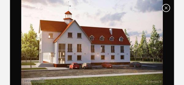 Parduodamas Pastatas Kretingos raj. Kurmaičių k. Mokyklos g. Bendras plotas 1884,73 kv.m.-1