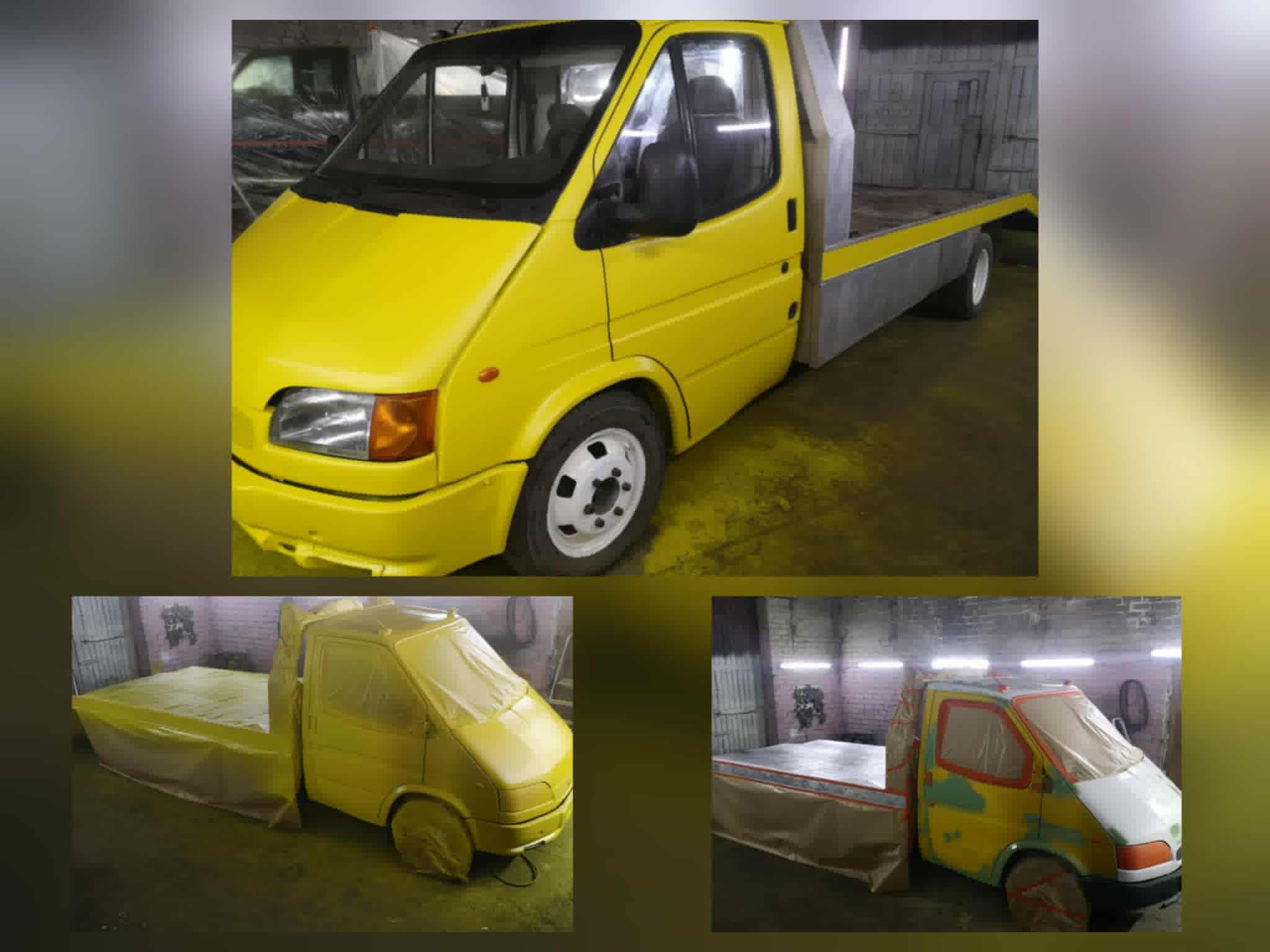 Grublėtas automobilių dažymas-0