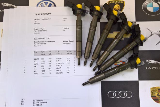 Kuro purkštukai Mercedes-ML320. 0445115064-0