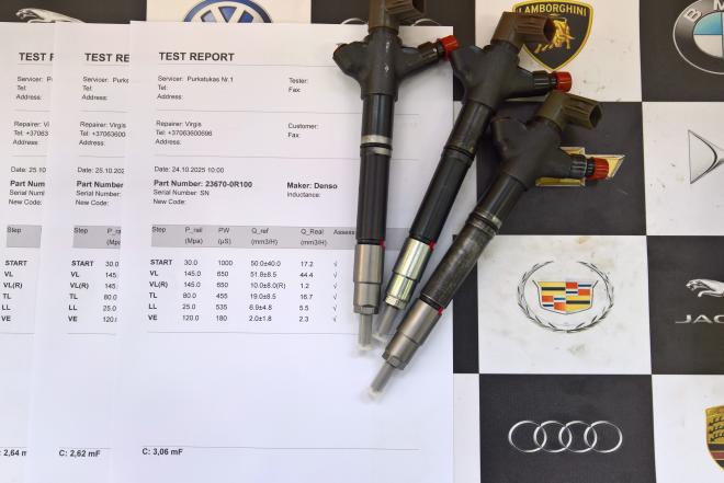 Kuro purkštukai Toyota-Rav4. 23670-0R100-0