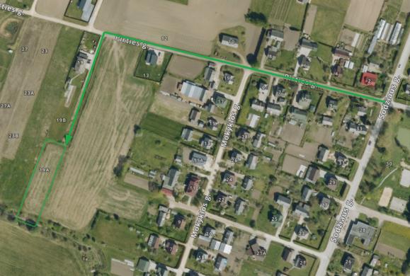 Sklypas Kretingos raj., Kretingsodžio km., Pirties g. 19A-1