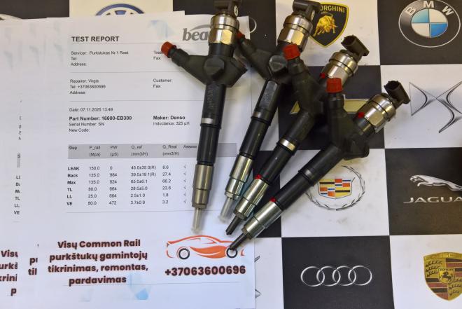 Kuro purkštukai Nissan-Navara. 16600-EB300-0