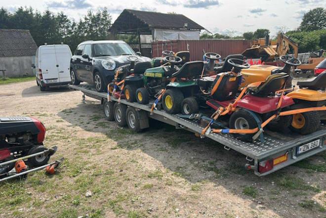 Lietuva-Danija-Lietuva. Siuntinių vežimas. Express kroviniai-0