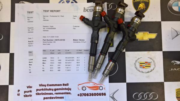 Kuro purkštukai Toyota-Hilux. 23670-30150-0