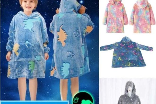 Tamsoje šviečiantis džemperis KIDHUG-0