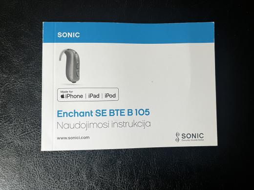 Klausos aparatai Sonic Enchant Se Bte 105-2
