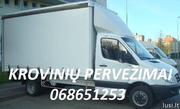 Krovinių pervežimai Klaipėdoje ir po Lietuvą +37068651253-7