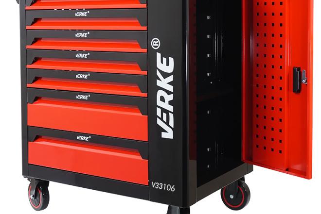 7 stalčių spintelė su įrankiais-0