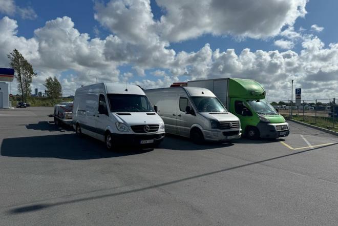 Lietuva-Danija-Lietuva. Siuntinių vežimas. Express kroviniai-0