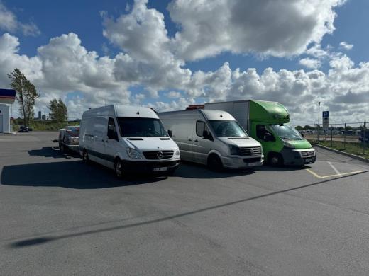 Lietuva-Danija-Lietuva. Siuntinių vežimas. Express kroviniai-0