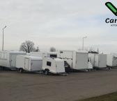 Kietašonės priekabos lengviesiems automobiliams-0