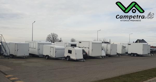 Kietašonės priekabos lengviesiems automobiliams-0