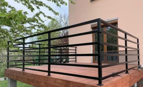 Balkono laiptų turėklai vartai tvoros-4