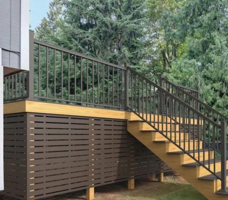Balkono laiptų turėklai vartai tvoros-5