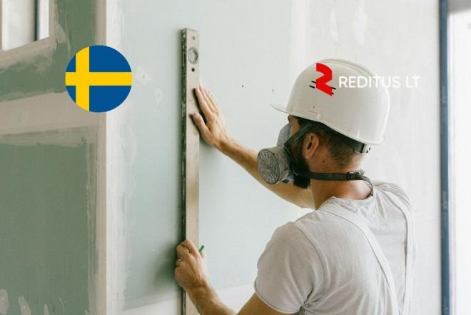 Gipso kartono montuotojas – darbas Švedijoje (2015)-0