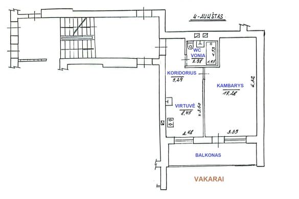 Jaukus 1 kamb. butas Ramygalos g.-7