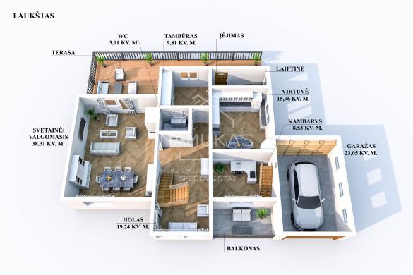 Klaipėdos r. sav., Gargždų m., Užuovėjos g., mūrinis namas-5