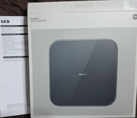Xioami Smart Scale S200 kūno svarstyklės-0
