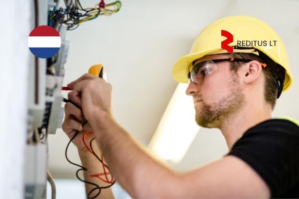 Jaunesnieji pramonės elektrikai – darbas Olandijoje (2019)-0