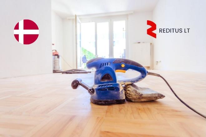 Medinių grindų šlifuotojas-lakuotojas – darbas Danijoje (2020)-0