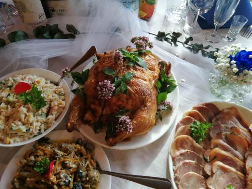 Maistas vestuvėms, gimtadieniui, krikštynom. Šventinis stalas-0