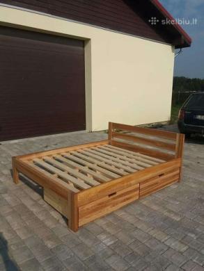 Medinės lovos (Medinių lovų gamyba)-0