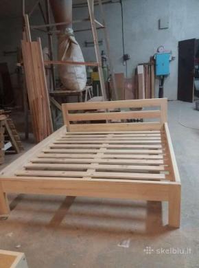 Medinės lovos (Medinių lovų gamyba)-2