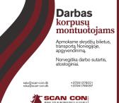 DARBO PASIŪLYMAS NORVEGIJOJE – KORPUSININKAMS-0