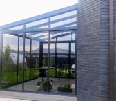 Aliuminio stoginės su integruota vandens nubėgimo sistema-0