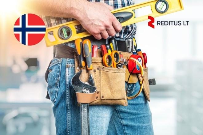 Pastatų ir įrangos priežiūros darbuotojas – darbas Norvegijoje (2023)-0