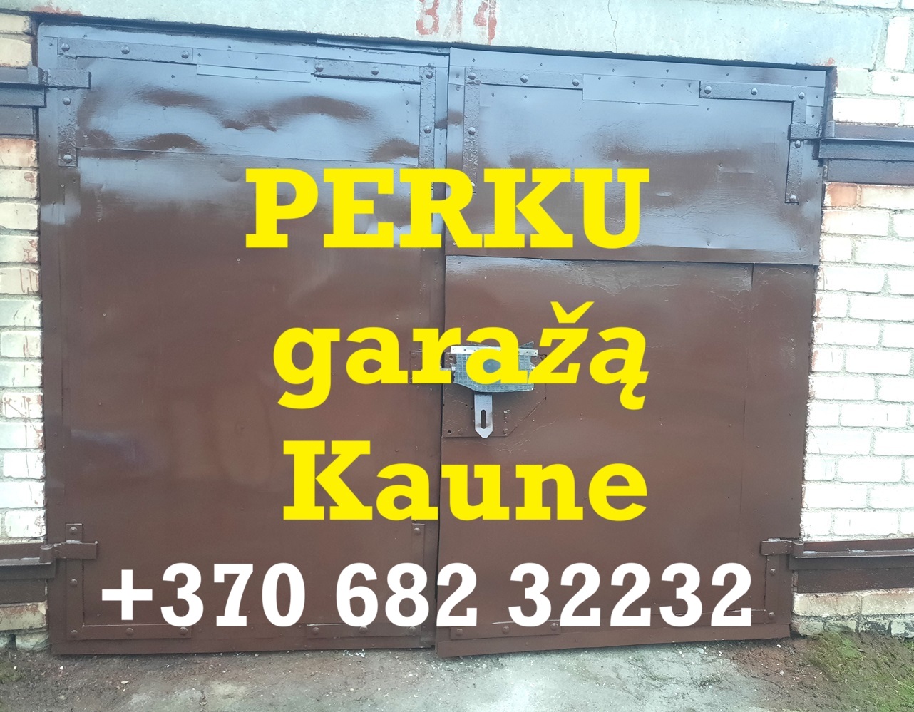 PERKU GARAŽĄ KAUNE. Rajonas nesvarbu. GARANTUOJU JUMS 200 EURŲ PREMIJĄ už realią rekomendaciją!!!-0