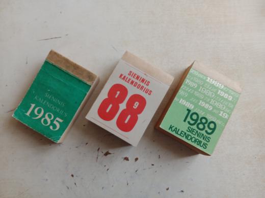 Superku senus sieninius plesomus kalendorius 1935-1970 metu-1