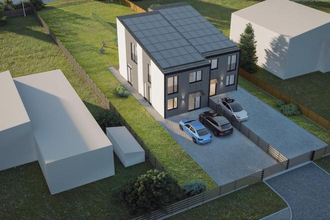 Parduodamas KOTEDŽAS - EŽERO G. SLENGIAI-0