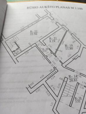 Nuomojamos 95 kv.m. Administracinės patalpos S. Daukanto g / Gegužės g.-1
