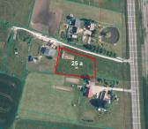 25 a namų valdos sklypas Ūtos k.-0