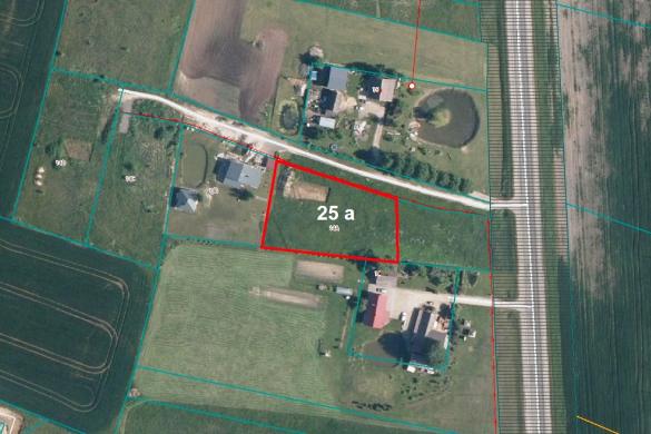 25 a namų valdos sklypas Ūtos k.-0