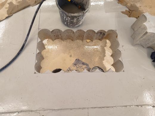 Gręžiame skyles vėdinimui,kanalizacijai,įvadams.-7