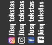 Soc. tinklų lipdukai automobiliams -  Lipdukai24.lt-0