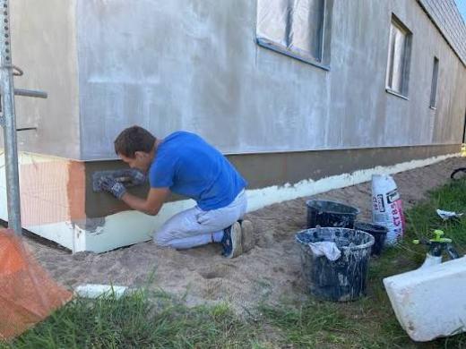 Fasado armavimas ir dekoratyvinio tinko darbai 0605 06360-3