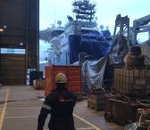 Projektas Norvegijoje -  pastolių montavimas-0