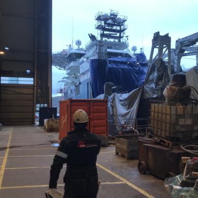 Projektas Norvegijoje -  pastolių montavimas-0