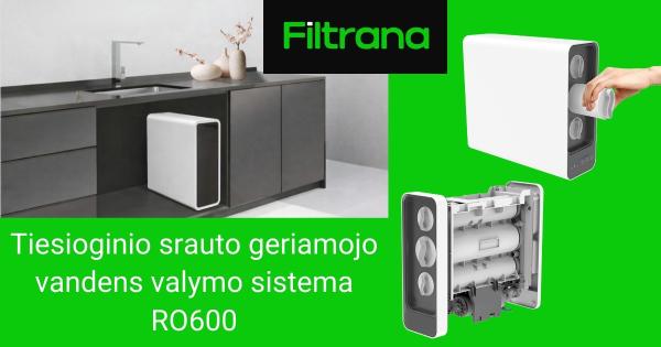Tiesioginio srauto geriamojo vandens valymo sistema RO600-0