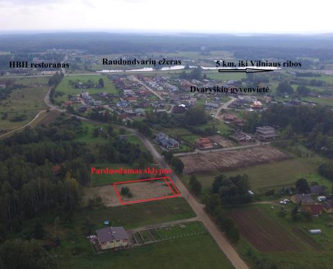 Namų valdos paskirties sklypas Vilniaus r. sav., Tekliūnų k., Plačioji g.-4